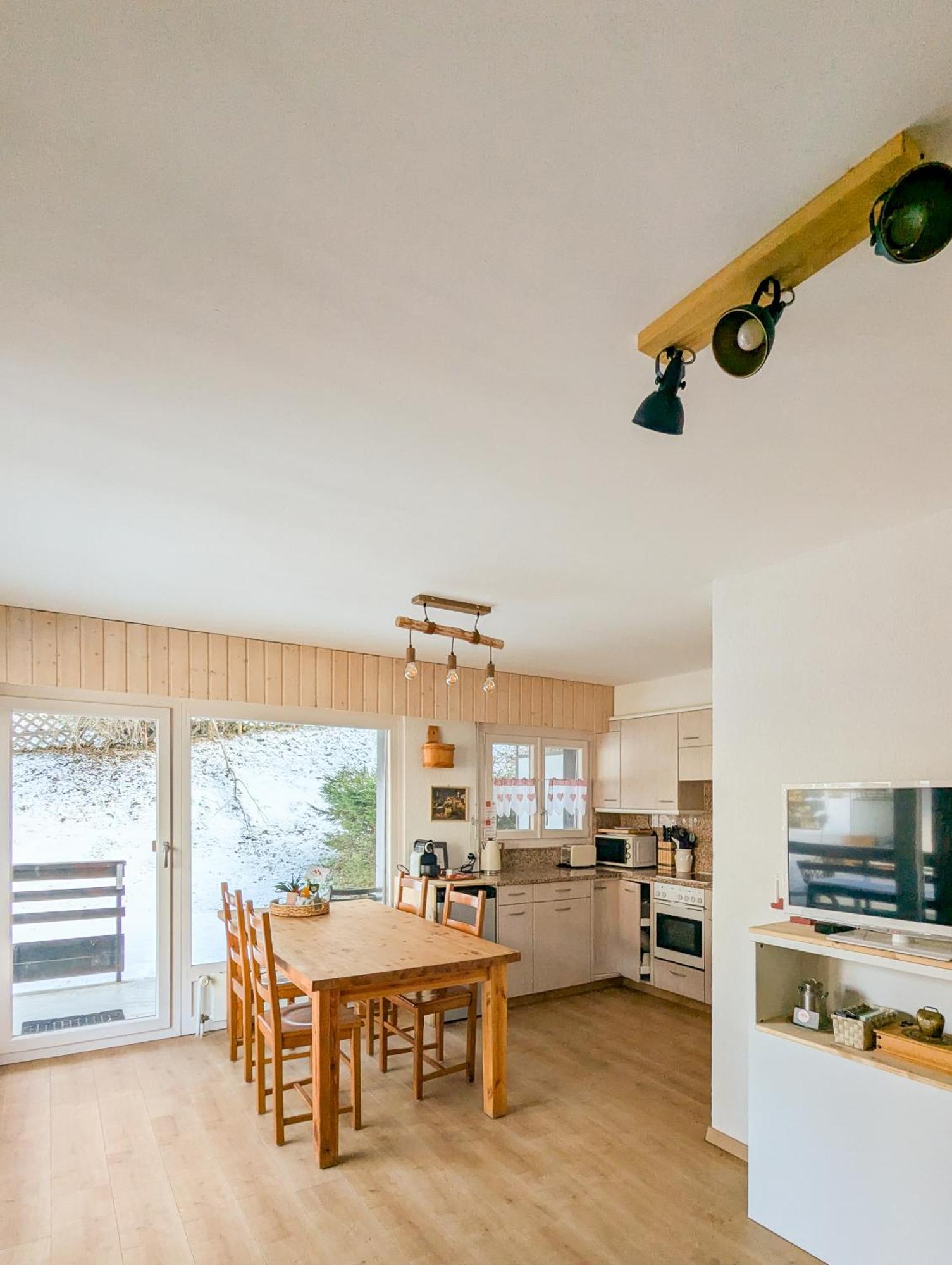 Apartament Cosy Centered With Garden And View In Veysonnaz Zewnętrze zdjęcie
